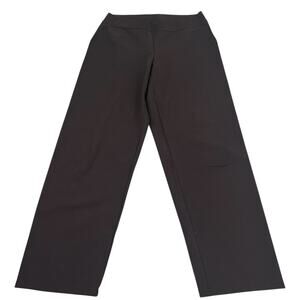 Eileen Fisher tall women’s pull on wide legs stretchy lounge travel pants